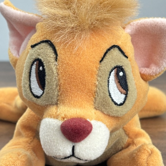 VINTAGE Disney Oliver & Company OLIVER CAT Bean Bag Plush Walt Disney Co. Animal - Picture 3 of 11